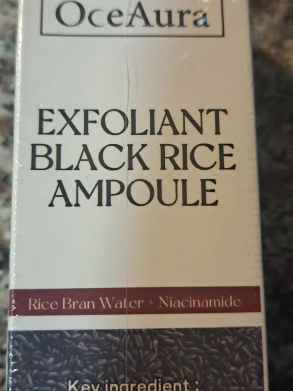 OCEAURA EXFOLIANT BLACK RICE AMPOULE - Picture 5 of 9